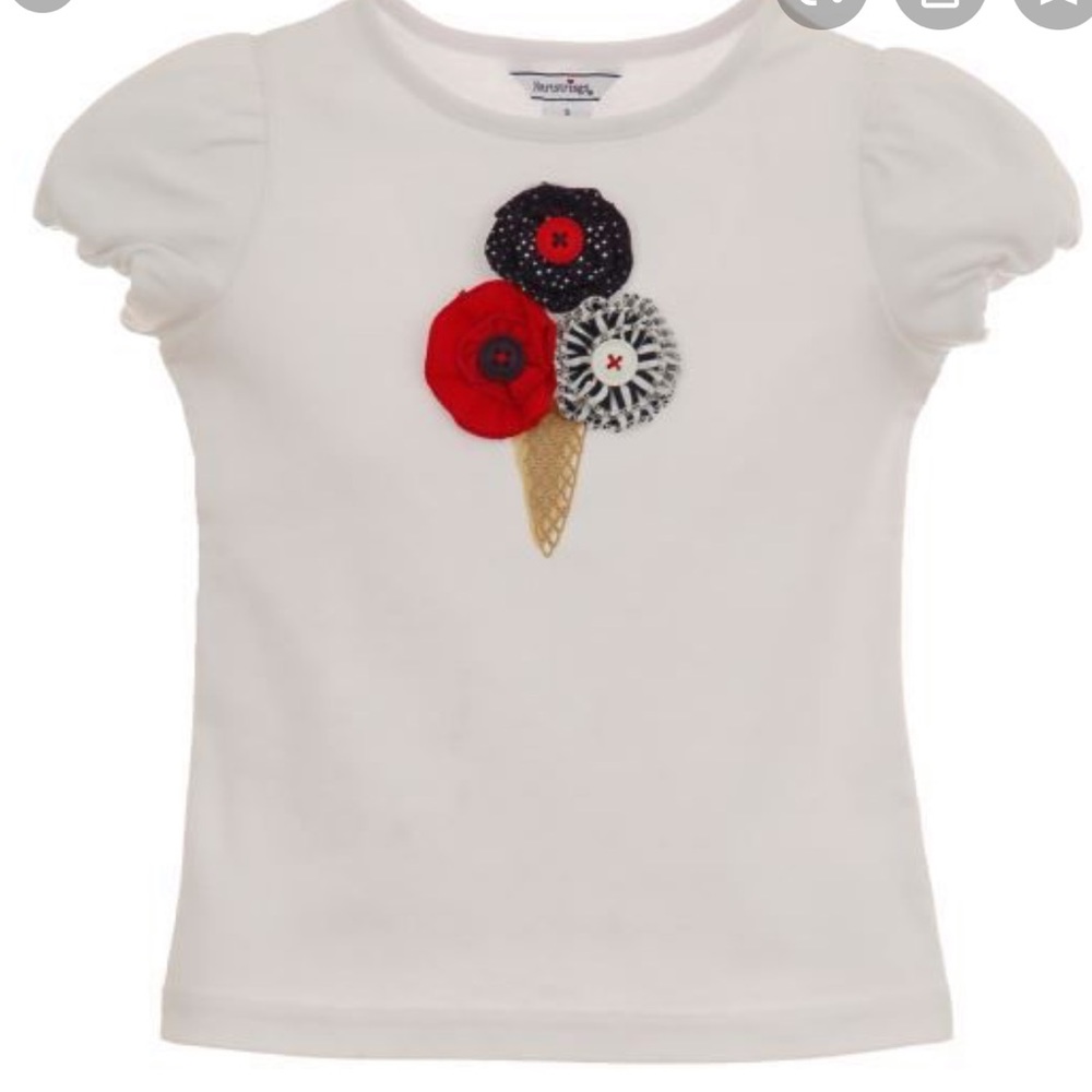 4th of July ice cream cone Tee - Picture 6 of 6